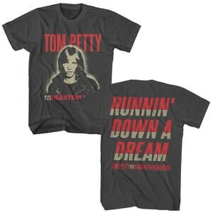 Tom Petty Runnin Down A Dream Smoke T Shirt 2 Sided